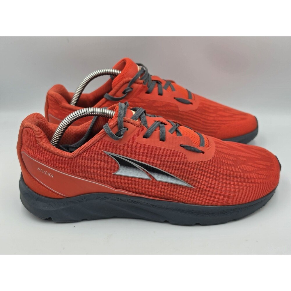 Altra Rivera Men's Athletic Road Running Shoes Zero Drop Red Orange Size 9.5